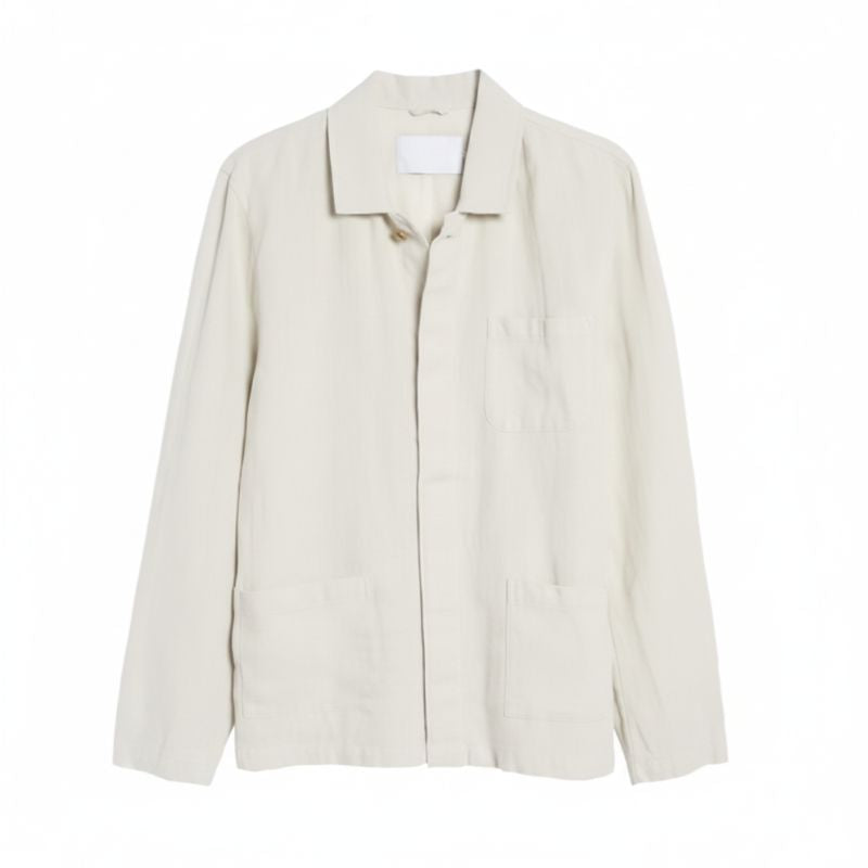 veste légère homme | surchemise homme écru | veste minimaliste homme